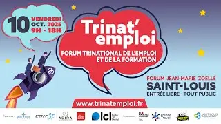Trinat'emploi aura lieu le 10 octobre 2025 à Saint-Louis : emploi, formation, création d'entreprise