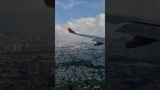 [WHALE SOUND] VIETJET A330 ENGINE HOWLING DURING FINAL APPROACH #aviation #a330 #landing