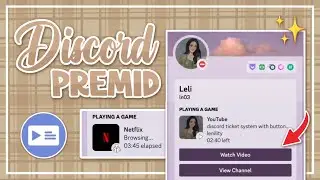 dynamic discord activity status with buttons (netflix, youtube etc.) | lenility ✰