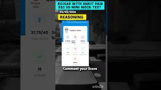 RWA Ssc Gd Mini Mock Scorecard 🔥✅ #sscgdexam #minimock #rwamock #motivation #rwamocktest