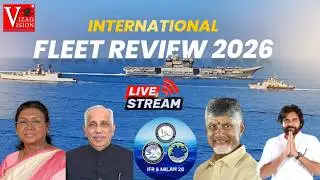 # Live Indian Navy IFR MILAN 2026 President Droupadi Murmu | Governor Abdul Nazeer | CM Chandrababu