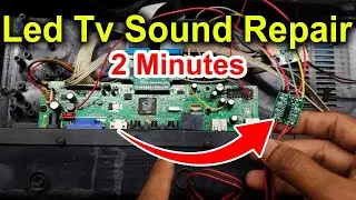 LED TV 24 inch sound problem 😲