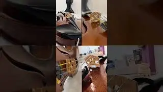 Custom made violin bridge - LVL Music Academy, Singapore