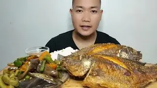 PINAKBET | FRIED TILAPIA | MUKBANG PHILIPPINES