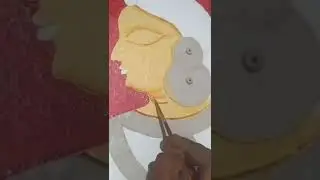 Cheriyal painting @Art with Sridevi