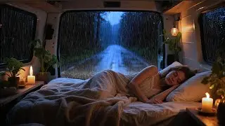 Slow Night Rain and Mental Awareness 🌧️ A Calm Meditation Atmosphere for Clear Thinking