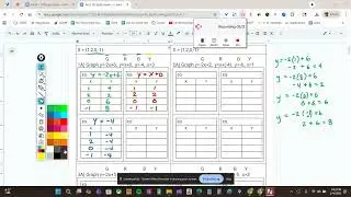 Acc2 2B Study Guide 1A Evaluate Graph Functions