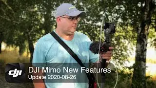📹 DJI Mimo - большое обновление 2020-08-26 - CloneMe, Dolly (Dynamic) Zoom, Spinshot