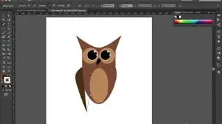 005 Use the Pen Tool to Draw Wings-Adobe illustrator tutorial 2017