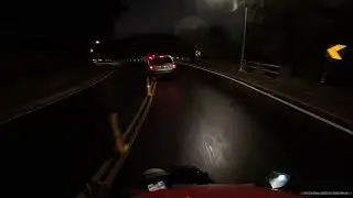 仰德大道下山撞到棒棒糖