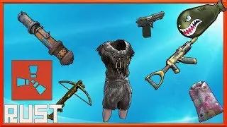 Rust Skins | Tribesman Hide & Flyer Sets, Brony Bag, Gold Spirit Crossbow #65 (Rust Skins)