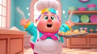 Muffin Man Runs Out of Muffins! 🧁😲 Funny Bakery Problem Story for Kids