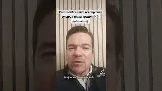 Comment r&eacute;ussir ses objectifs en 2026 (sans se mentir &agrave; soi-m&ecirc;me) #vente #motivation