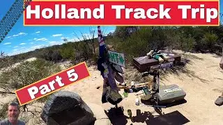 Holland Track terrain condition sand 4WD 4x4 Motorcycle  camping WA outback  part5