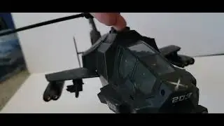 Vortex Future GI JOE Scout Light Helicopter Custom 1/18 Scale for 3 3/4 Figures Gunship Base Model