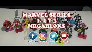 Review Marvel Series 1, 2 y 3 Megabloks / Cegarvi