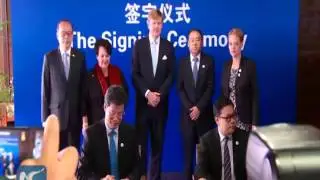 Dutch King visits China wetland, watches birds