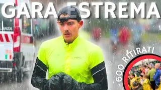 IPOTERMIA in MARATONA - 42km VLOGGANDO sotto NEVE, PIOGGIA e VENTO alla maratona di Reggio Emilia
