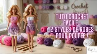 Tuto robe poupée au crochet