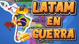 TODOS LOS PA&Iacute;SES DE LATINOAMERICA EN GUERRA | WorldBox en Espa&ntilde;ol