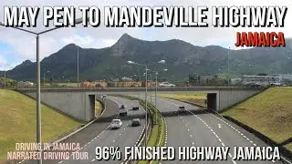 Finished Section May Pen to Mandeville Highway Jamaica