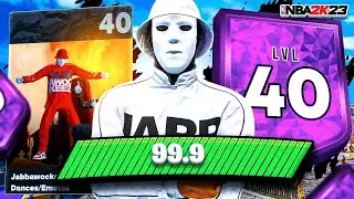 I&rsquo;m the First Level 40 In Season 2 NBA 2K23&hellip;