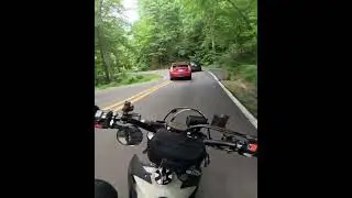 The things you see on the tail of the dragon 😬😬 #automobile #bikelife #gopro #riding #supermoto