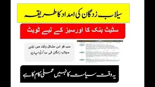 Donate funds to PM Flood Relief Fund from roshan digital account by JACZONE