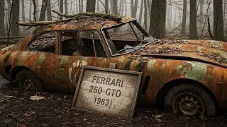ASMR Full Rebuild of Abandoned 1963 Ferrari 250 GTO | Ruins to Perfection