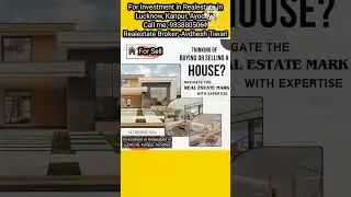 For investment in Realestate  #shorts #houseforsale #propertylucknow #realestate  #plotsforsell