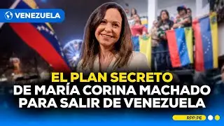 🔴 EL ESCAPE SECRETO DE MAR&Iacute;A CORINA MACHADO: as&iacute; logr&oacute; salir de VENEZUELA rumbo a OSLO | #RPPMUNDO