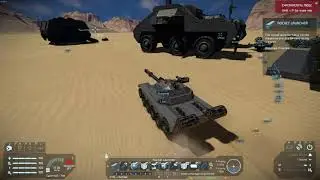 Space Engineers Main Battle Tank Drive Test