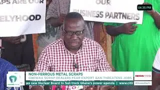 Gbewaa Scrap Dealers Fear Job Loss Amid Non-Ferrous Metal Export Ban