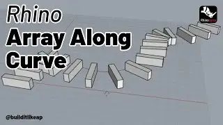 Array along Curve in Rhino: Tutorial for Beginners