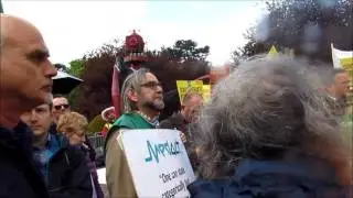 Anti - fracking campaign in North Yorkshire May 20th 2016