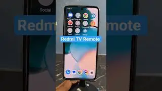 redmi mobile me tv remote kaise chalaye #miremote #redmi #tv