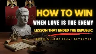 How Love Lost an Empire at Actium 31 BC | The Hard Lesson That Birthed Rome