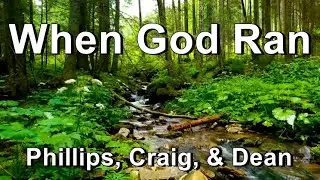 When God Ran - Phillips, Craig, & Dean  (Lyrics)