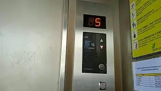 LG Di1 Traction Scenic Elevator at Glodok City, Jakarta