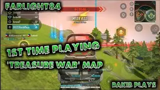 1st Time Playing 'Treasure War' Map In Farlight84 | #Farlight84 | #RakibPlays