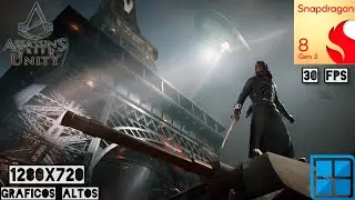 ASSASSIN'S CREED UNITY Android/Winlator Gameplay 