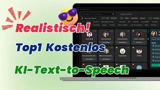 [Deutsch] Kostenlose KI-Text-to-Speech Software &ndash; Die besten Tools 2025! AI Klanggenerator