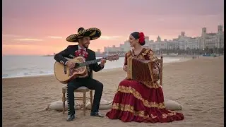 Soft Romantic Mariachi Guitar & Accordion |  Relaxing Music for Couples