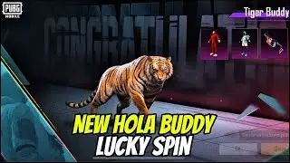 Открытие нового ящика Hola Buddy Lucky Spin | Tiger Buddy | Набор Spiritclaw Buddy | 3600 UC