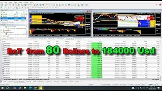 Software trading DemeterBOT to grow trading account from 80 Dollars to 184000 Usd in days MT4/5 Live