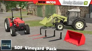 FS25 | SDF Vineyard Pack (Interactive Controll) - Farming Simulator 25 Mods Review QHD