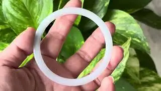 Type A Myanmar Jade Bangle | 58.7 mm | Slim