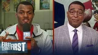 Deshaun Watson talks facing Tom Brady and offers advice to Jared Goff | NFL | FIRST THINGS FIRST