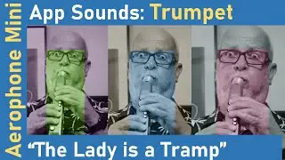 Roland Aerophone AE-01 Mini App Sounds: Trumpet - The Lady is a Tramp