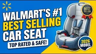 Walmart's #1 Best Selling Car Seat 2026 | Cosco Kids 2-in-1 Booster